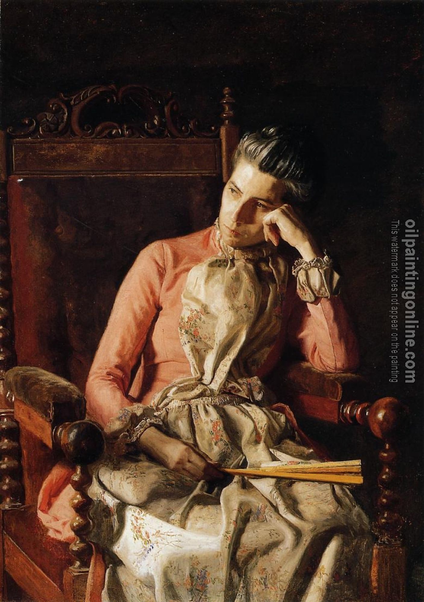 Eakins, Thomas - Portrait of Amelia Van Buren